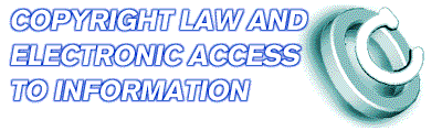 Copyright Law and Electronic Access to Information