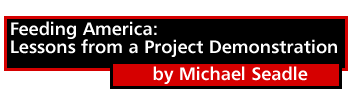Feeding America: Lessons from a Project Demonstration by Michael Seadle