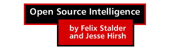 Open Source Intelligence by Felix Stalder and Jesse Hirsh