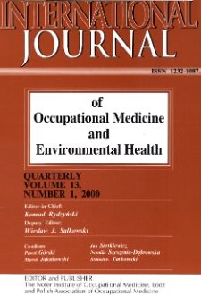 International Jurnal of Occupational Medicine and Enviromental Health under its new leader