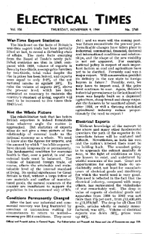 Electrical Times vol. 106 no. 2768 (1944)