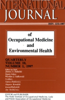 Occupational medicine at the verge of the twenty first century: evaluation of accomplished and expected changes in the preventive approach