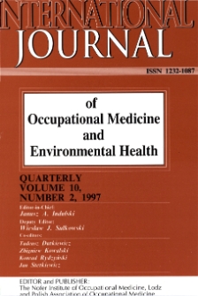 Implementation of the WHO Global Strategy for Occupational Health for All. Plan of action: covering the specific period 1996-2001. Part I