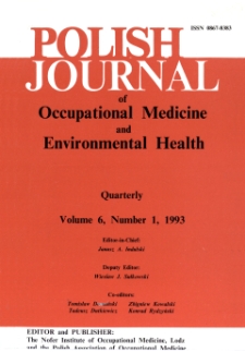 Occupational medicine in Polish journals of 1992. Part 1