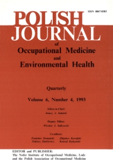 Alberta Studies in Occupational Health