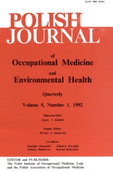Occupational medicine in Polish journals of 1991. Part 1