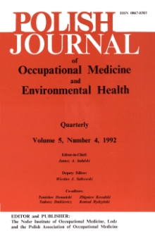 Occupational medicine problems in Polish journals of 1991. Part 3