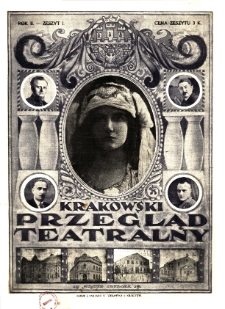 Krakowski Przegląd Teatralny nr 1 (1920)