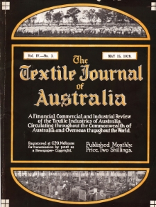 The Textile Journal of Australia vol. 4 no. 3 (1929)