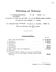 Beschreibung und Neubautare S. 313-326