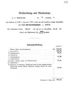 Beschreibung und Neubautare S. 547-550