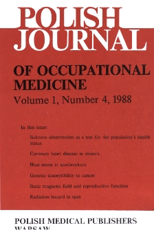 Sickness absenteeism as a test for the population's health status