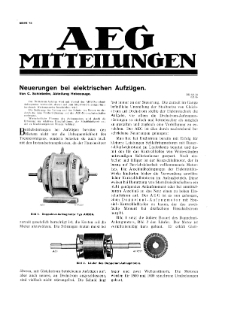 AEG Mitteilungen H. 2 (1930) AEG DAS KRAFTWERK