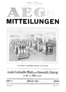 AEG Mittelungen H. 3 (1932)
