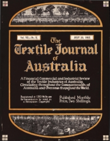 The Textile Journal of Australia vol. 7 no. 5 (1932)