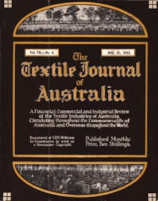 The Textile Journal of Australia vol. 7 no. 6 (1932)