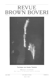 Revue Brown Boveri a. XXX no 9 (1943)
