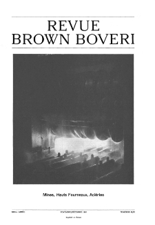 Revue Brown Boveri a. XXX no 11 (1943)