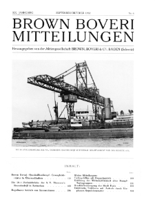 Brown Boveri Mitteilungen Jg. XIX Nr. 6 (1932)