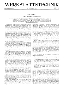 Werkstattstechnik Jg. 21 H. 20 (1927)