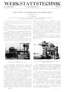 Werkstattstechnik Jg. 20 H. 18 (1926)