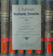 S. Orgelbranda Encyklopedja powszechna z ilustracjami i mapami. T. 15