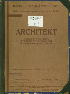 Architekt R. 4 z. 1 (1902)