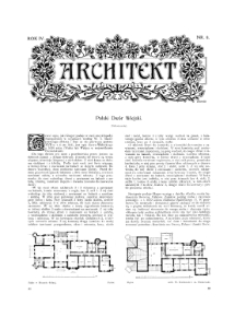 Architekt R. 4 z. 8 (1902)