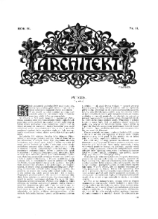 Architekt R. 4 z. 11 (1902)
