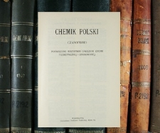 Chemik Polski R. 2 nr 1 (1902)