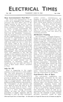 Electrical Times vol. 105 no 2749 (1944)
