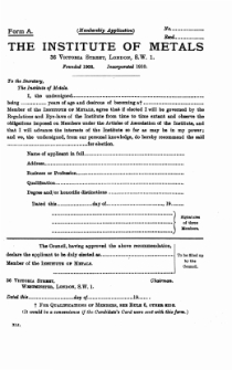 Section I - Minutes of Proceedings