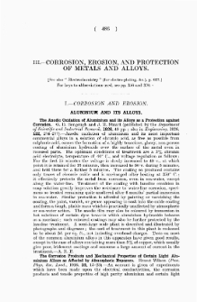 Section II - Abstracts of Papers Relating to the Non-ferrous Metals and the Industries Connected Therewith pt.2