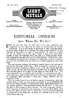 Light Metals vol. 8 no. 84 (1945)