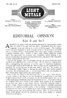Light Metals vol. 8 no. 86 (1945)