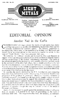 Light Metals vol. 8 no. 93 (1945)