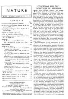 Nature : a weekly illustrated journal of science vol. 156 no. 3953 (1945)