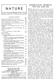 Nature : a weekly illustrated journal of science vol. 156 no. 3963 (1945)