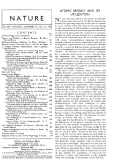 Nature : a weekly illustrated journal of science vol. 156 no. 3967 (1945)