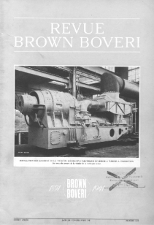 Revue Brown Boveri : publiée par la Société Anonyme Brown, Boveri & Cie nr 1-3 pt. I-II (1941)