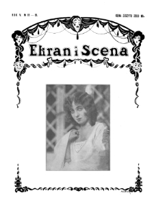 Ekran i Scena: Tygodnik artystyczno-literacki dla spraw filmu i teatru 18/19