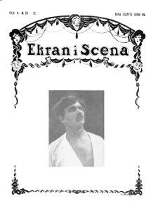 Ekran i Scena: Tygodnik artystyczno-literacki dla spraw filmu i teatru 20/21 (1923)