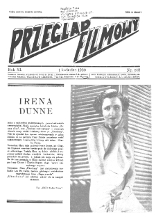 Przegląd Filmowy, Teatralny, Radiowy R. 11 nr 518 (1939)