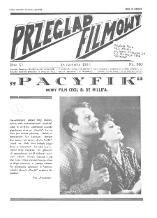 Przegląd Filmowy, Teatralny, Radiowy R. 11 nr 530 (1939)