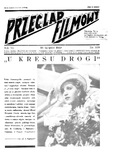 Przegląd Filmowy, Teatralny, Radiowy R. 11 nr 538 (1939)