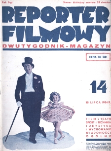 Reporter Filmowy: tygodnik nr 14 (1934)
