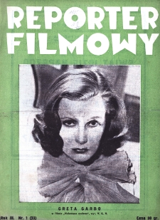 Reporter Filmowy: tygodnik nr 1 (1935)