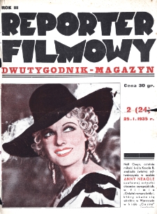 Reporter Filmowy: tygodnik nr 2 (1935)