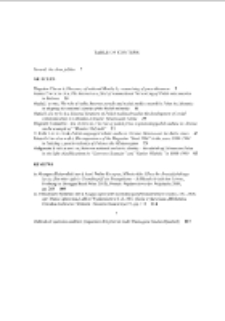 Table of contents 1/2014