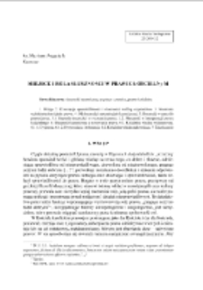 Miejsce i rola słuszności w prawie kościelnym